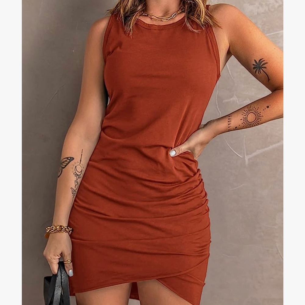 Sleeveless Mini Body-con Dress